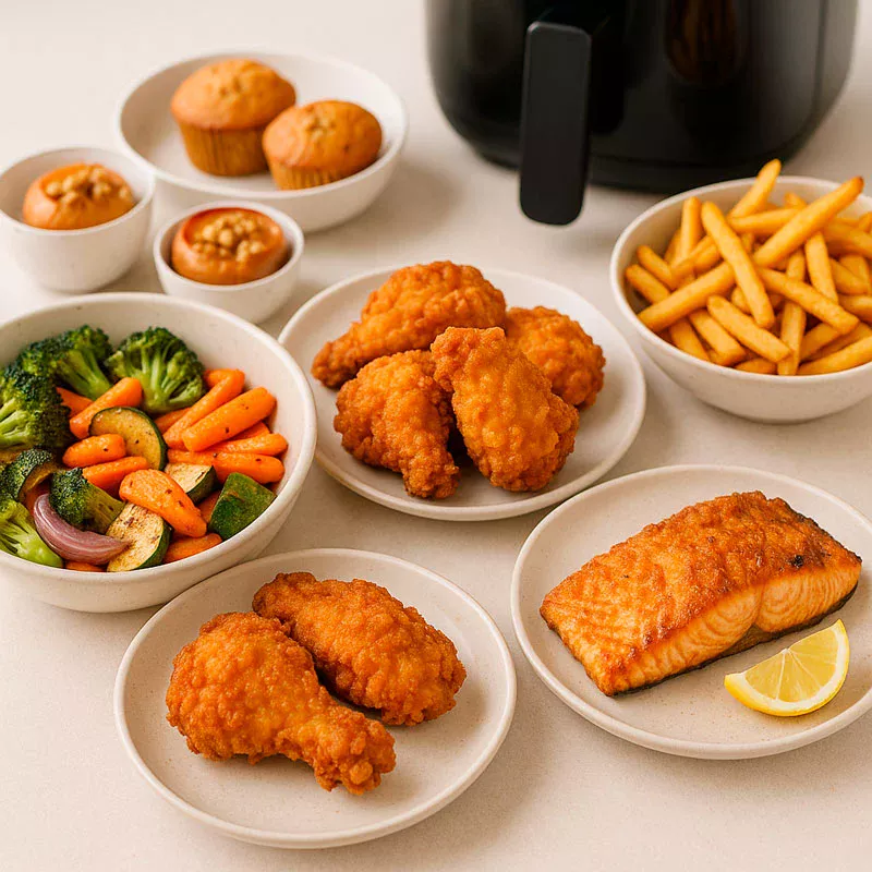 Platos deliciosos con Airfryer